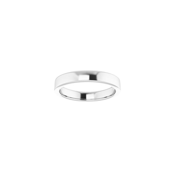 Platinum Band for 6.5 mm Round Ring