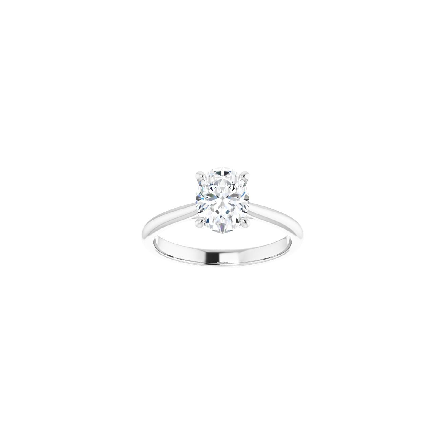 Butterfly Genuine Ruby & Diamond Engagement Ring 18K White Gold 1.81ct -  AZ5560